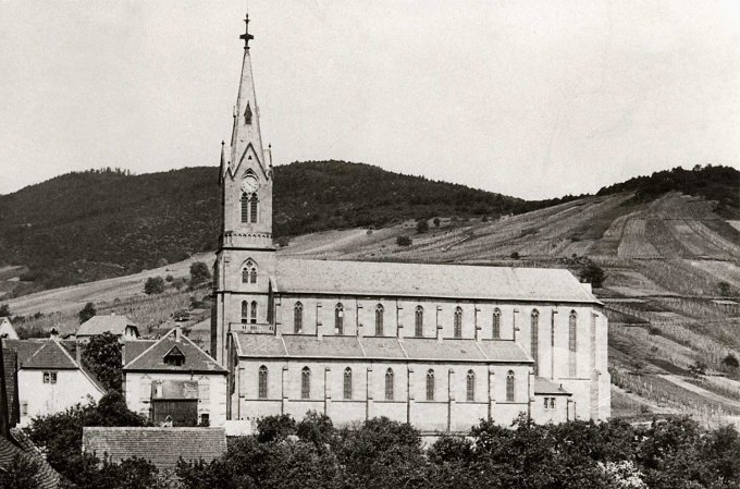 01 - L'église Saint Martin en 1931